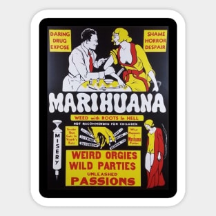 Marihuana Sticker
